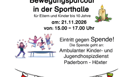 Weihnachtlicher Bewegungsparour am 21.11.2026